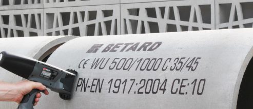 Znakowanie betonu i prefabrykatów betonowych - shaft-enkoder rozwiazania beton 0004 Film 2013 07 03 265
