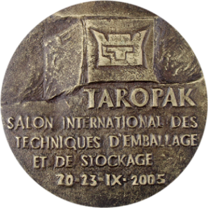Rys historyczny - Rys historyczny Medal MTP TAROPAK awers