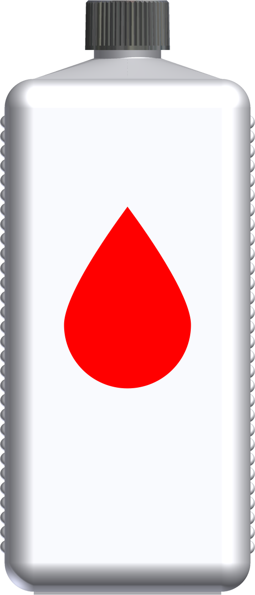 T221002 - EBS Ink-Jet Systems Poland Sp. z o.o. T221002 - butelka 1l czerwona