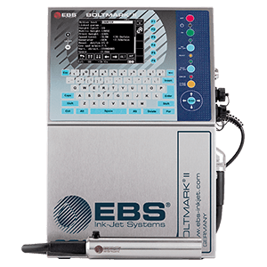 EBS-6600 - ALARM/STOP BOLTMARK II EBS 6600 Przemyslowa drukarka Male Pismo CIJ