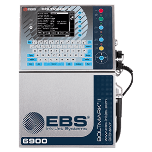 EBS-6900 - Norma ISMP15 IPPC BOLTMARK II EBS 6900 Przemyslowa drukarka Male Pismo CIJ