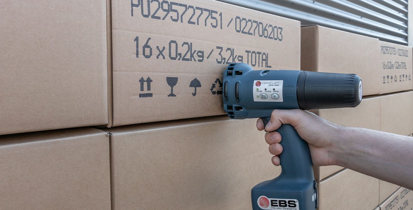 Handjet® EBS-250 - znakowanie kartonów