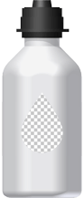 XS21602 - butelka HR bezbarwny
