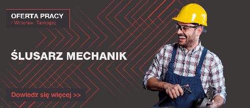 OFERTA PRACY: ŚLUSARZ MECHANIK - WOOD TECH WARSAW EXPO wide slusarz mechanik493