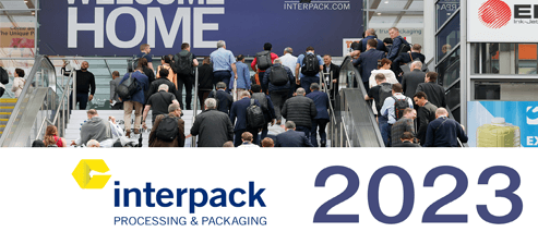 INTERPACK 2023 W DÜSSELDORFIE. - RECYKLING OPAKOWAŃ Interpack2023 cover www