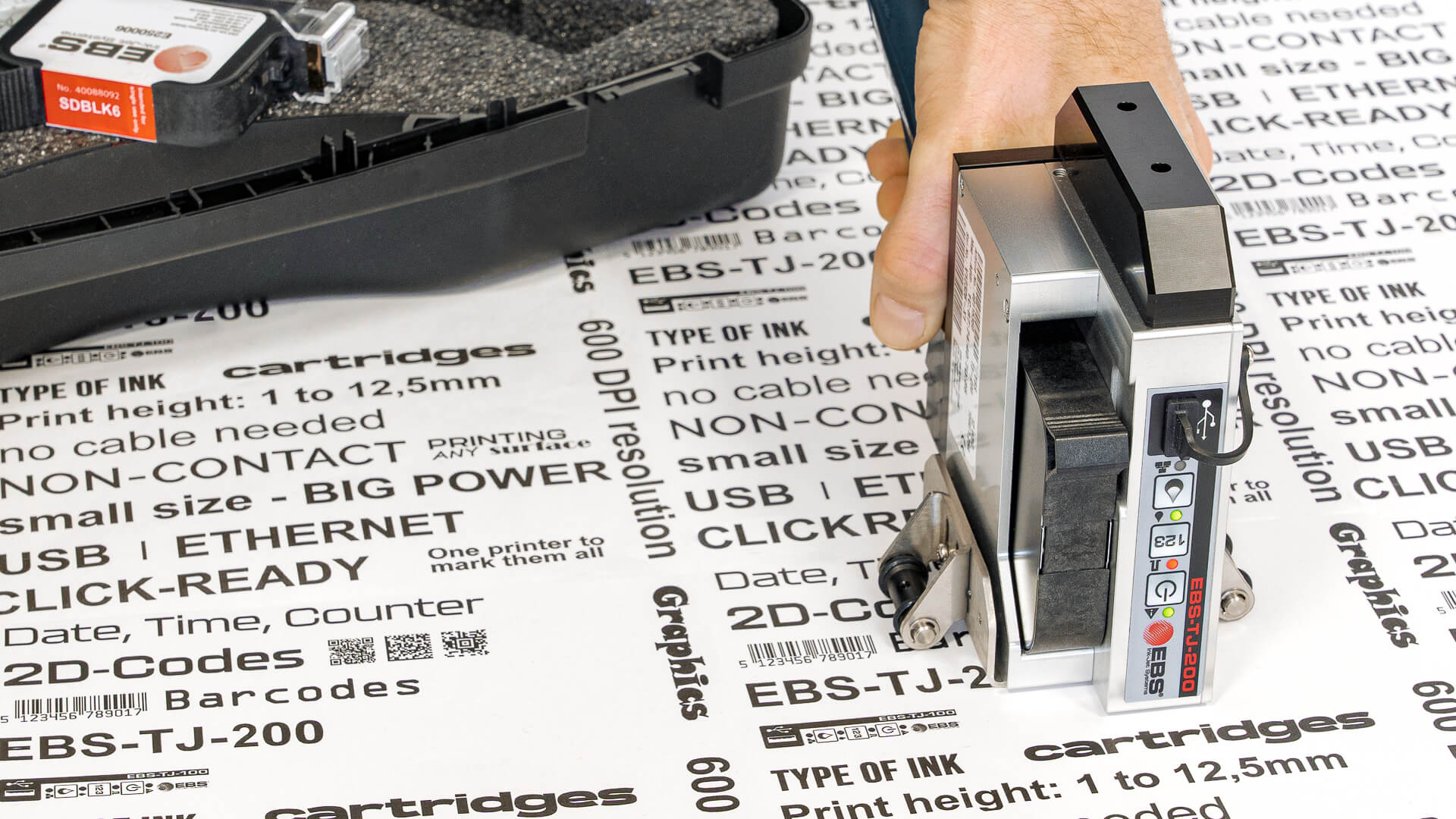 EBS-TJ-200 - EBS Ink-Jet Systems Poland Sp. z o.o. EBS-TJ-200 - Hi Res EBS TJ 200 rozne wydruki wiele mozliwosci 00005