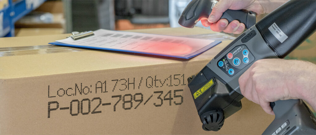 Integracja drukarki Handjet EBS-260 ze skanerem kodów kreskowych.