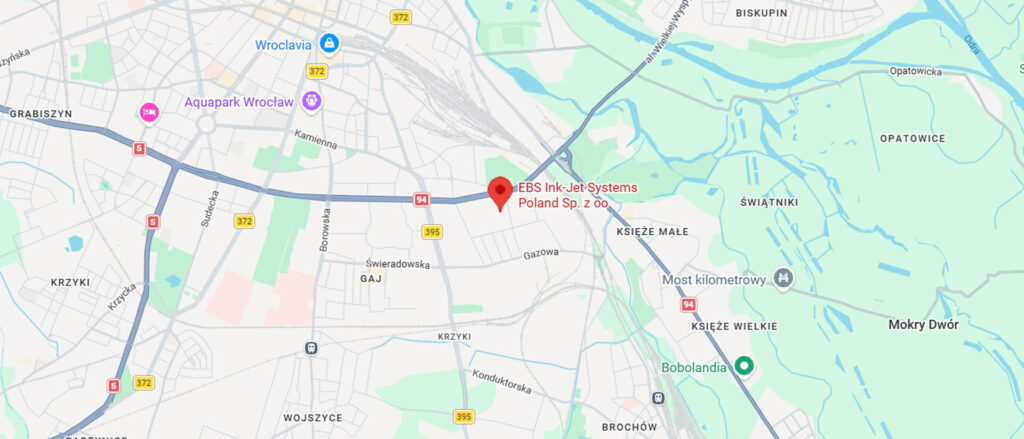 OFERTA PRACY: Montażysta (k/m) - EBS Ink-Jet Systems Poland Sp. z o.o. OFERTA PRACY: Montażysta (k/m) - Oferta pracy dział dokumentacji EBS oferta pracy google maps 1920x823px